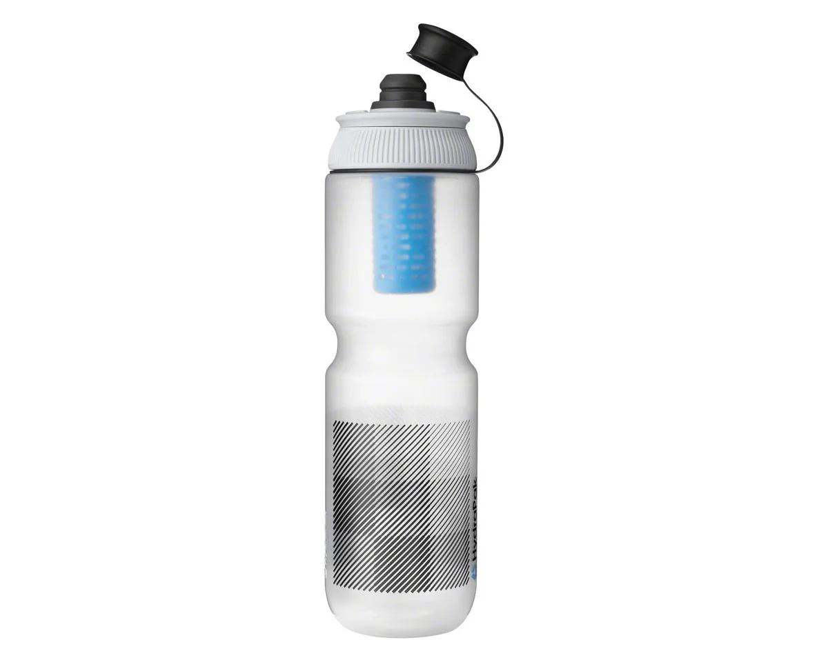 Hydrapak Breakaway+ Filter Water Bottle (Translucent/Grey) (30oz) - view 3